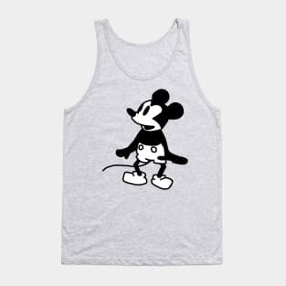 Cute Mouse and Steamboat Willie 1928 Tank Top